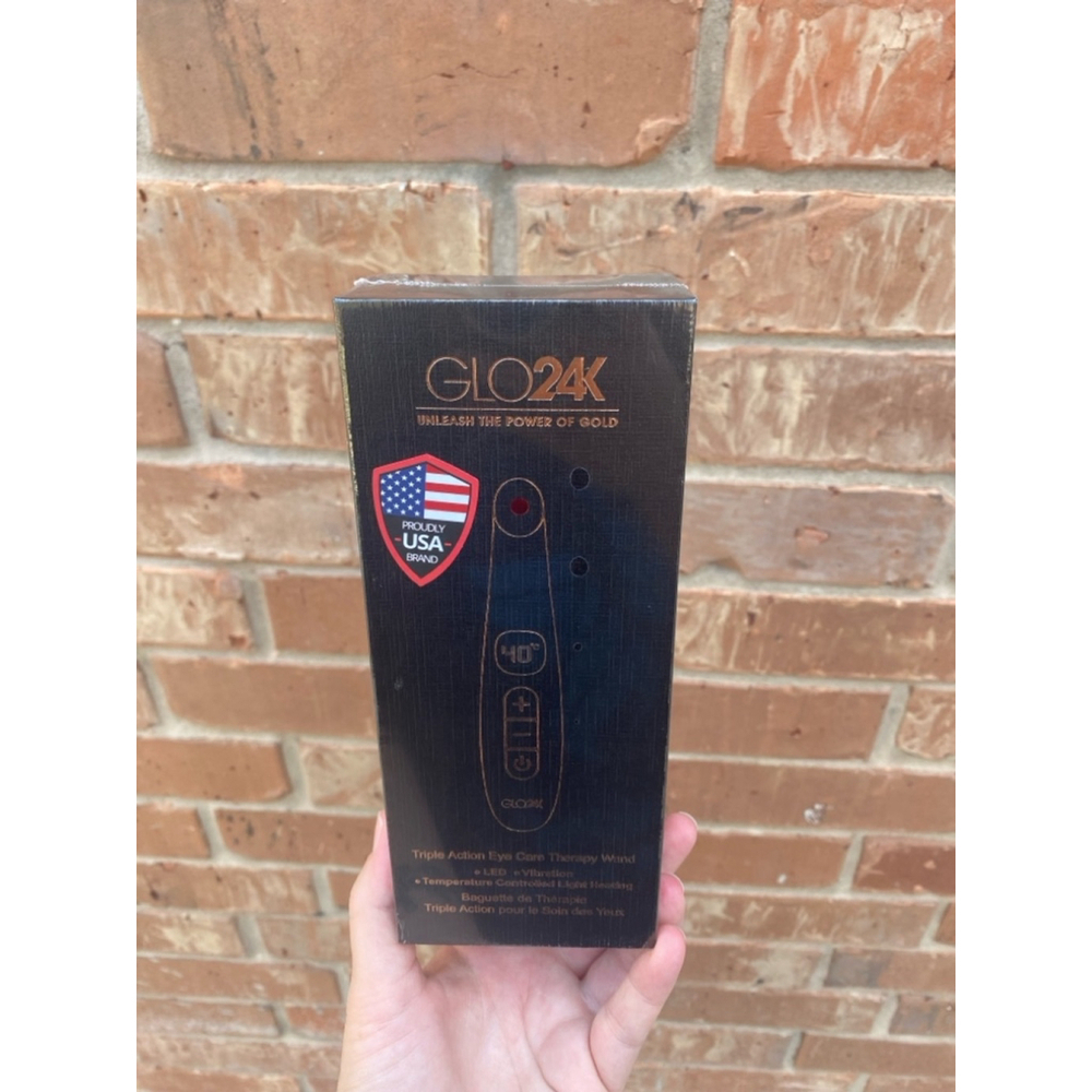 GLO24K Eye Care Beauty Massager. New in unopened box